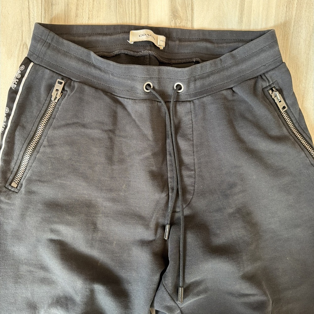 Coach Horse And Carriage Tape Tracksuit Set Black Medium M Used - Picture 7 of 11